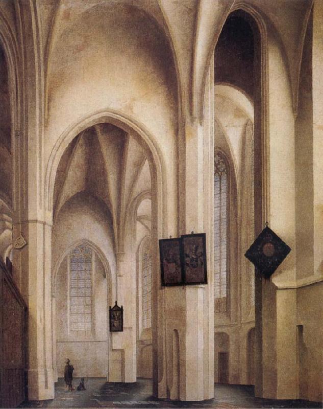 Pieter Jansz Saenredam Church Interior in Utrecht China oil painting art